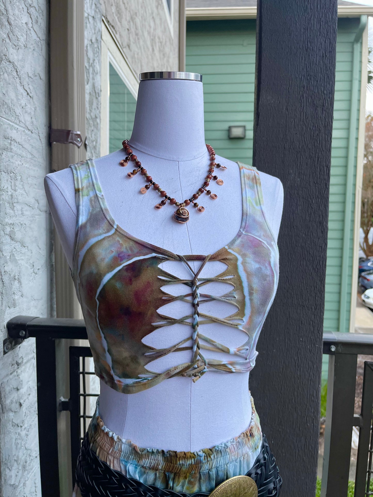 Ocean Floor Mirage Top, Size S (๐๐๐๐ฅ๐จ ๐ฌ๐๐ฉ๐๐๐ฃ 7 ๐๐๐ฎ๐จ)