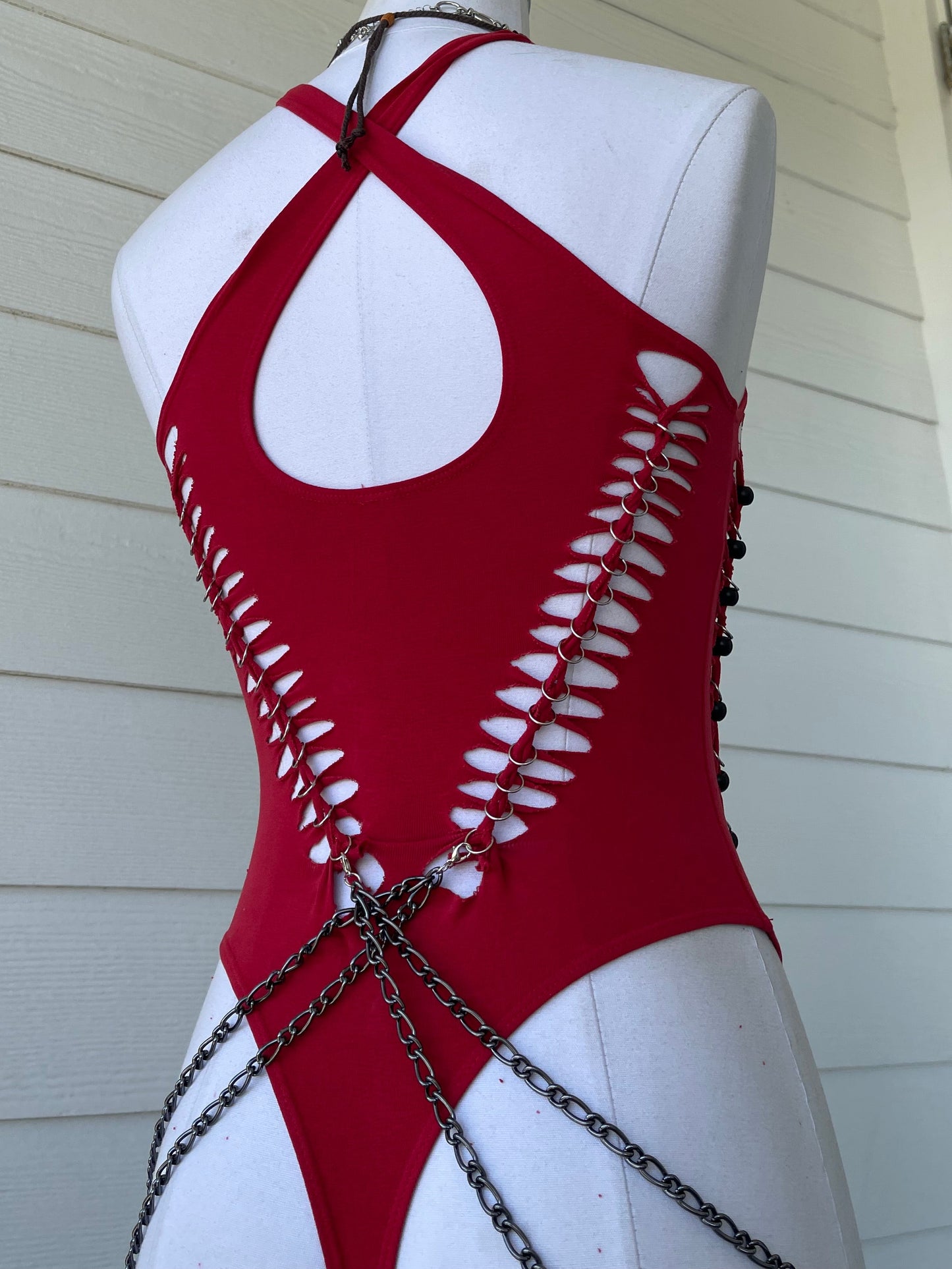 Size S Inferno Bodysuit (šš”š¢š©š¬ š¬šš¦š šØš« š§šš±š šš®š¬š¢š§šš¬š¬ ššš²)