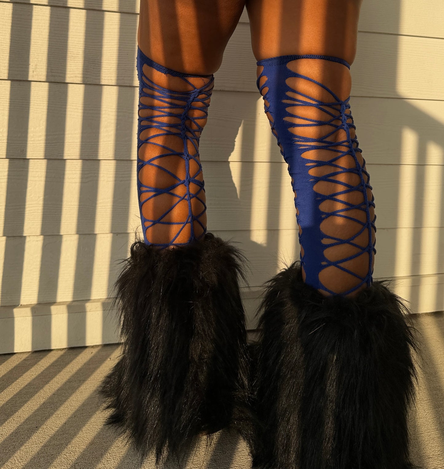 Siren Thigh High Braided socks (ᴍᴀᴅᴇ ᴛᴏ ᴏʀᴅᴇʀ)