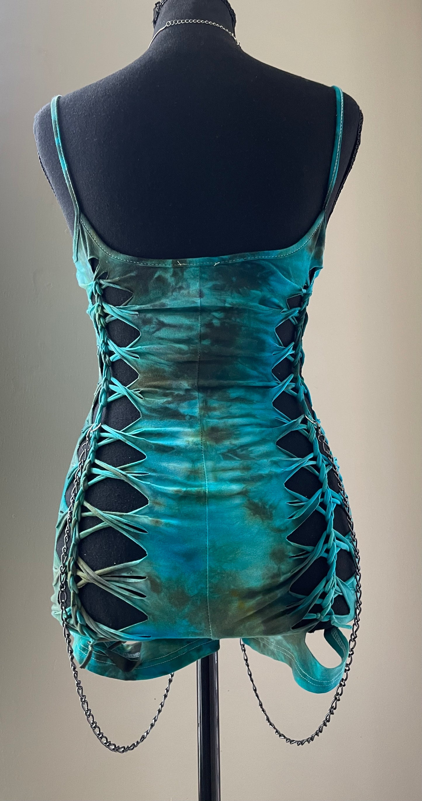 Sea Glass Tie Dye Romper (ᴍᴀᴅᴇ ᴛᴏ ᴏʀᴅᴇʀ)