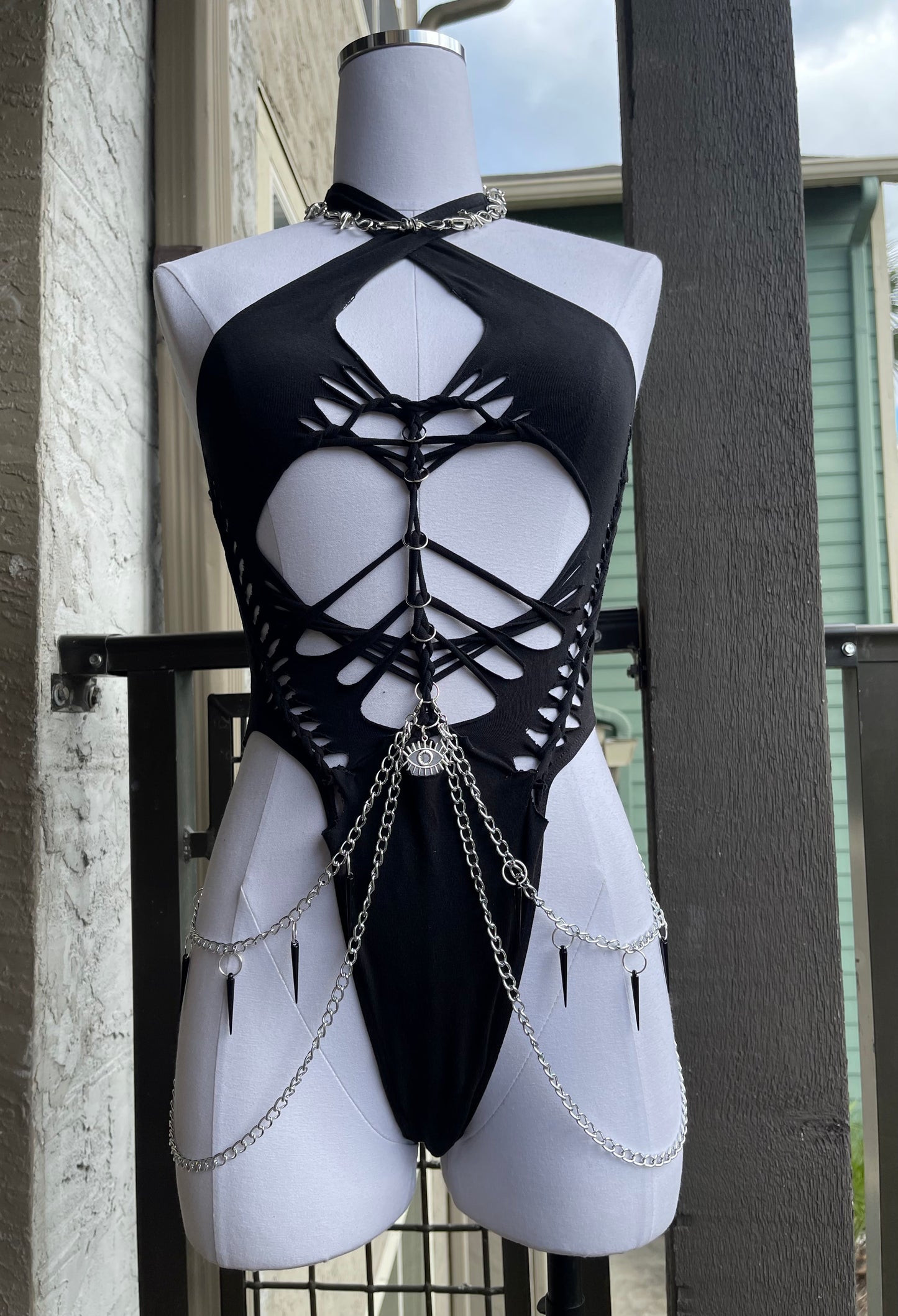 Midnight Ganja Bodysuit (ᴍᴀᴅᴇ ᴛᴏ ᴏʀᴅᴇʀ)