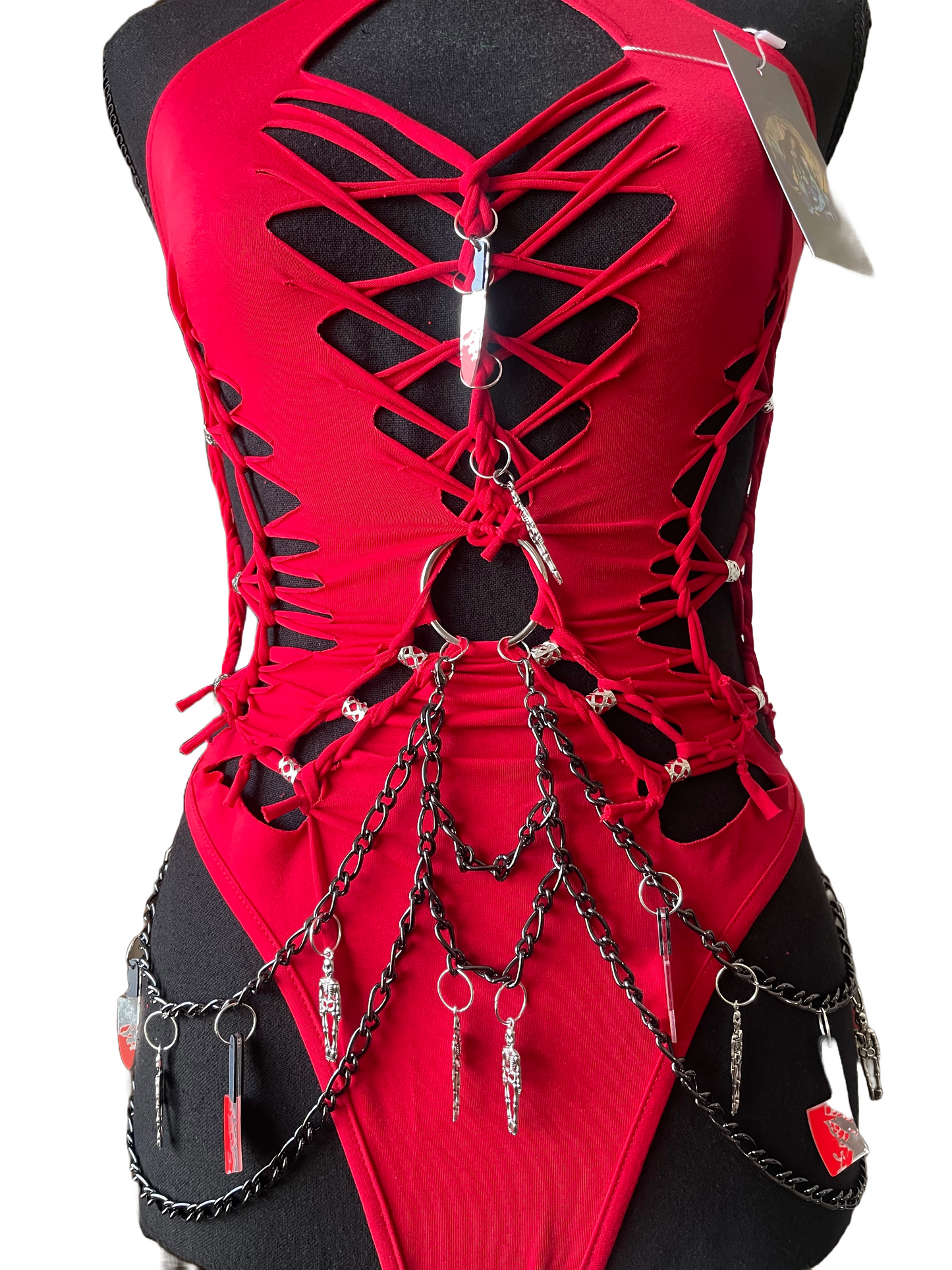 Killer Scarlet Bodysuit (ᴍᴀᴅᴇ ᴛᴏ ᴏʀᴅᴇʀ)