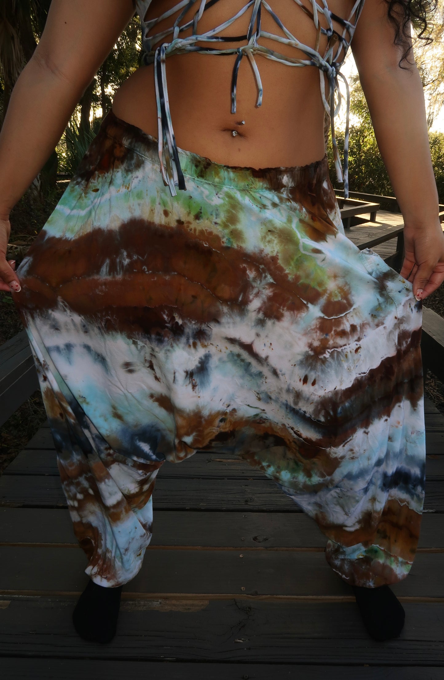 Woodland Siren Harem Pants (ᴍᴀᴅᴇ ᴛᴏ ᴏʀᴅᴇʀ)