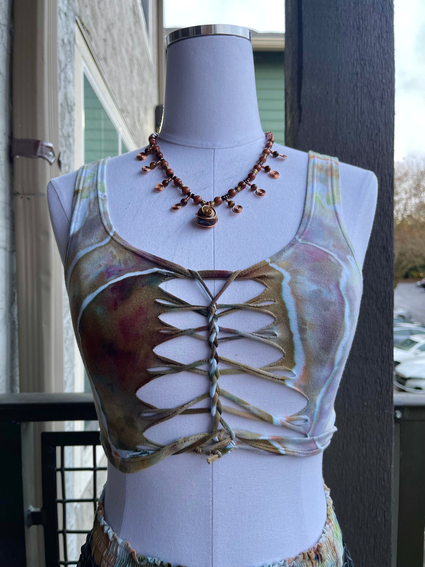 Ocean Floor Mirage Top, Size S (๐๐๐๐ฅ๐จ ๐ฌ๐๐ฉ๐๐๐ฃ 7 ๐๐๐ฎ๐จ)