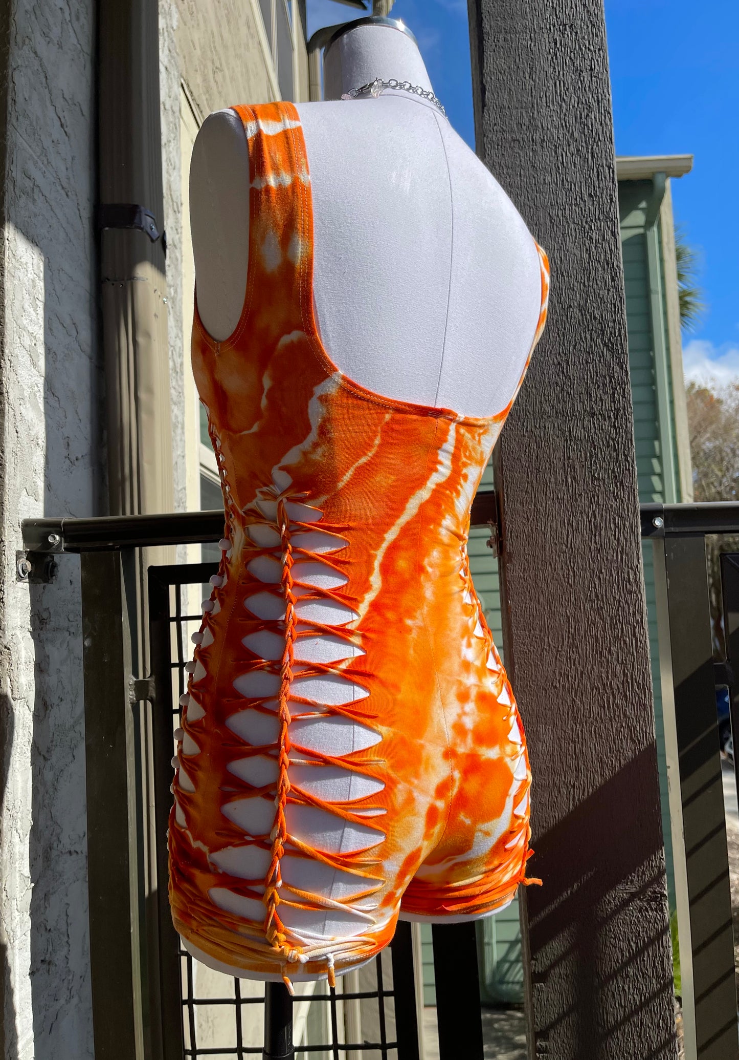 Starfish Tie Dye Romper (ᴍᴀᴅᴇ ᴛᴏ ᴏʀᴅᴇʀ)