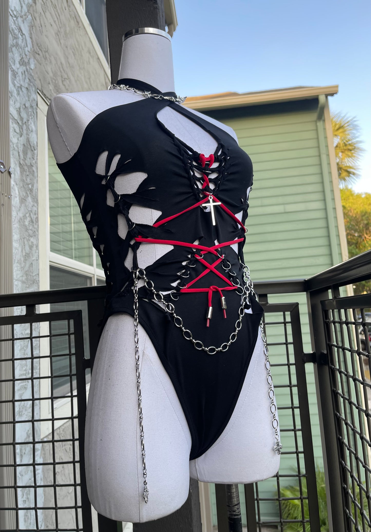 Forbidden Siren Bodysuit (๐๐๐๐ฅ๐จ ๐ฌ๐๐ฉ๐๐๐ฃ 7 ๐๐๐ฎ๐จ)
