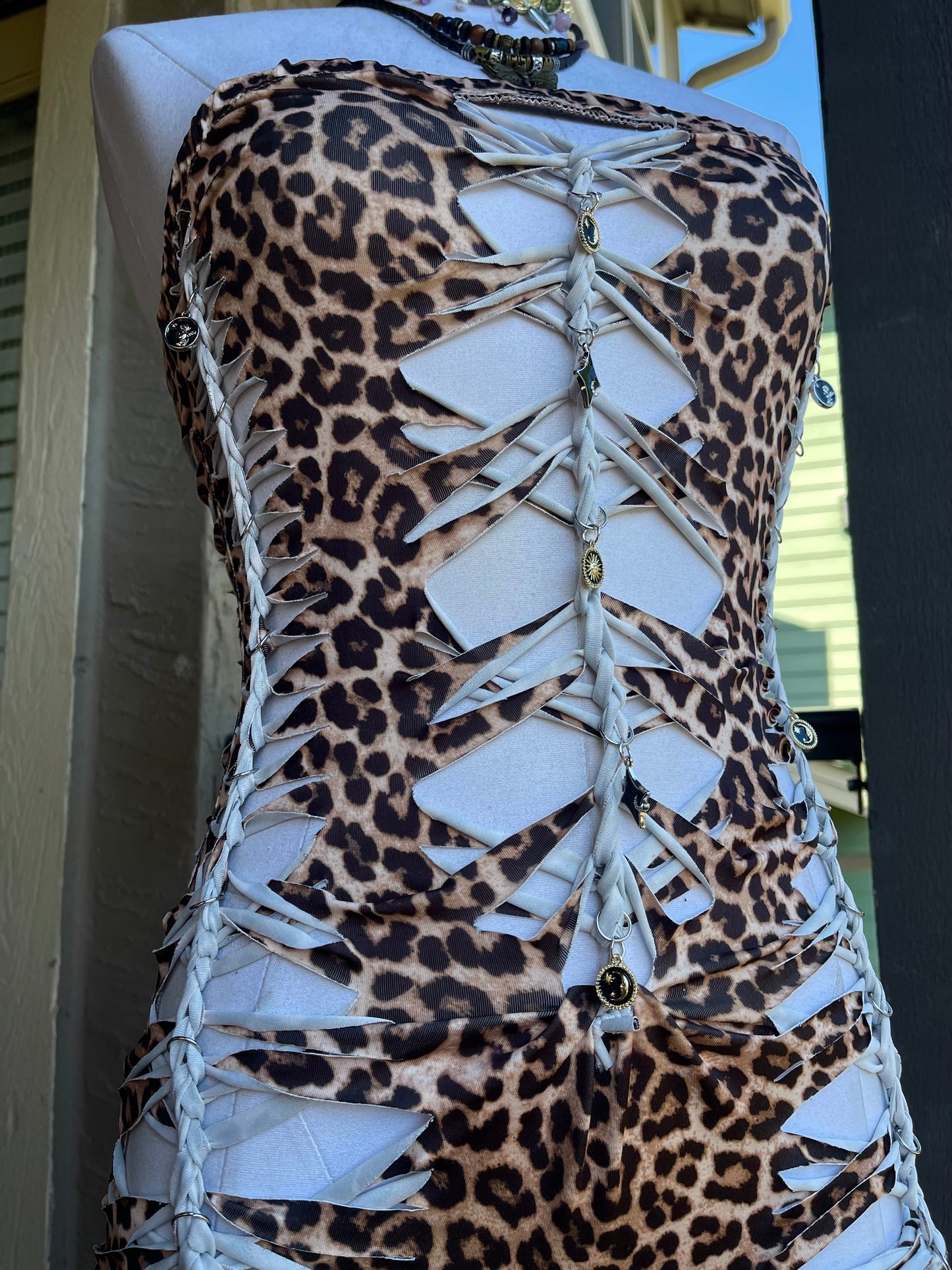 Wild Cheetah Tube Romper