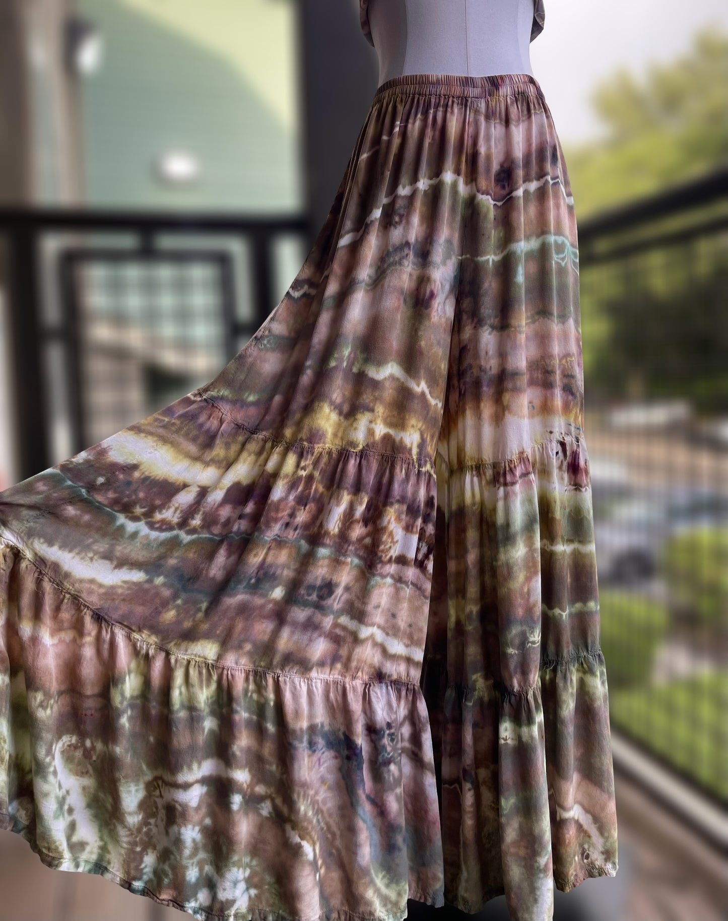 Ocean Floor Mirage Palazzo Pants (ᴍᴀᴅᴇ ᴛᴏ ᴏʀᴅᴇʀ)