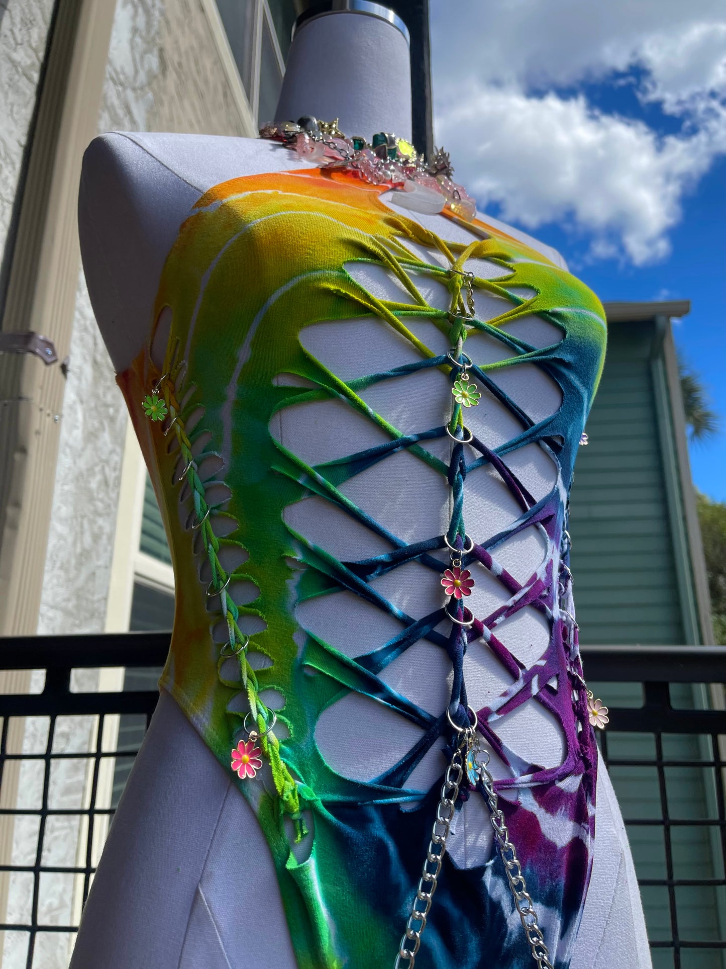 Rainbow Siren Bodysuit (ᴍᴀᴅᴇ ᴛᴏ ᴏʀᴅᴇʀ)