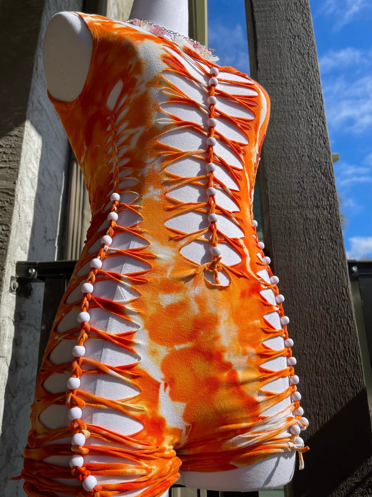 READY TO SHIP SIZE SMALL Starfish Tie Dye Romper