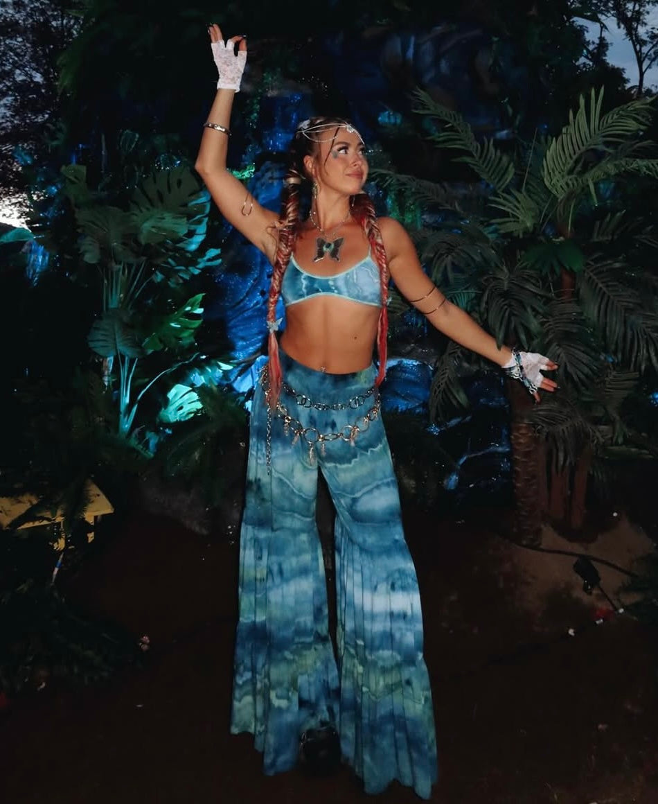 Bahama Mermaid Palazzo Pants (ᴍᴀᴅᴇ ᴛᴏ ᴏʀᴅᴇʀ)