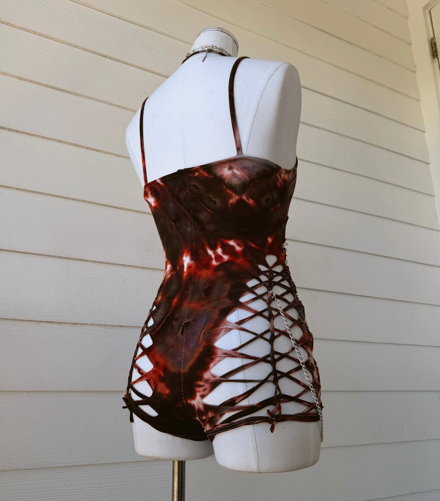 Ancient Inferno Romper (Ready To Ship) read description