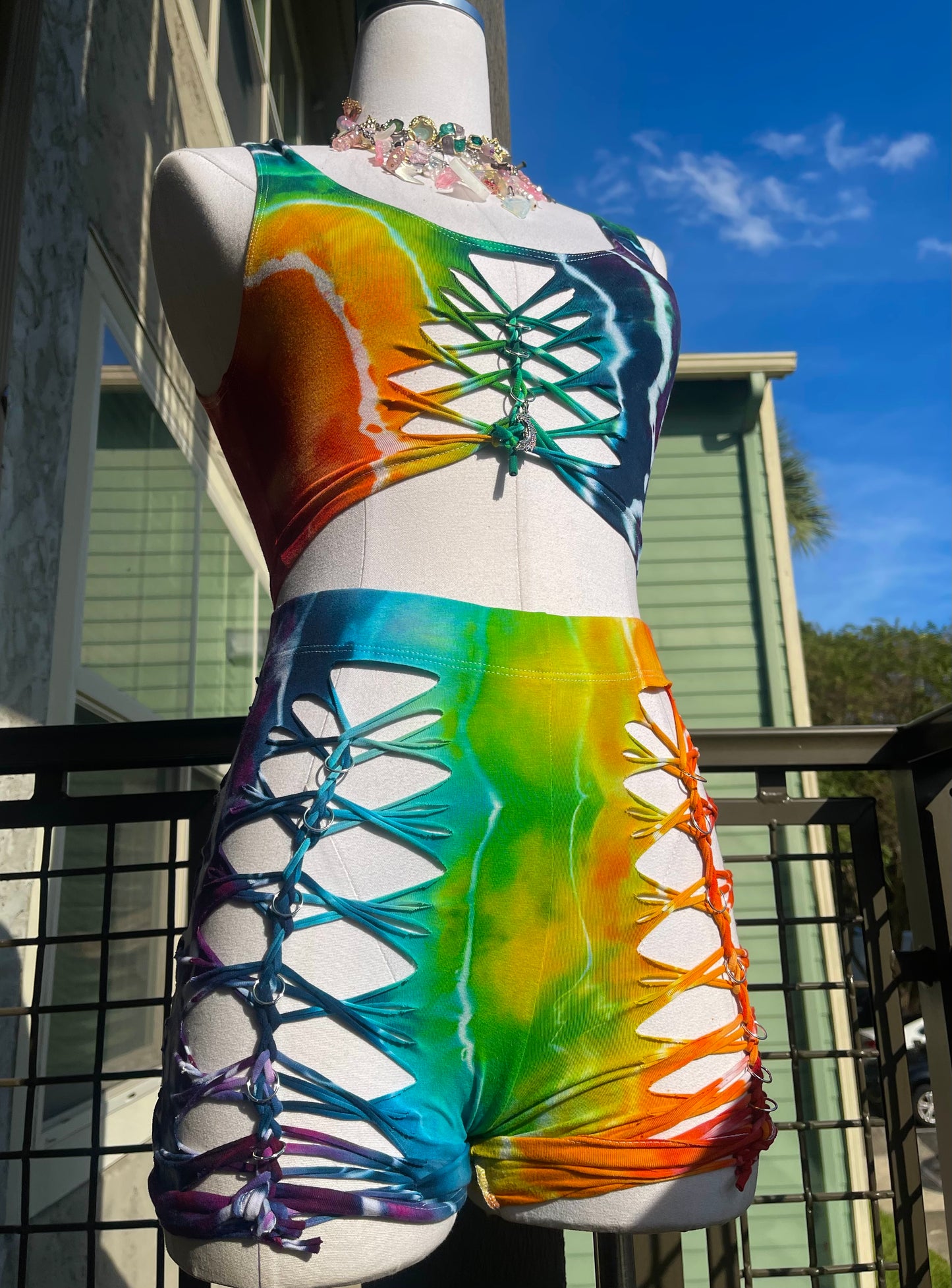 Rainbow Biker shorts (ᴍᴀᴅᴇ ᴛᴏ ᴏʀᴅᴇʀ)