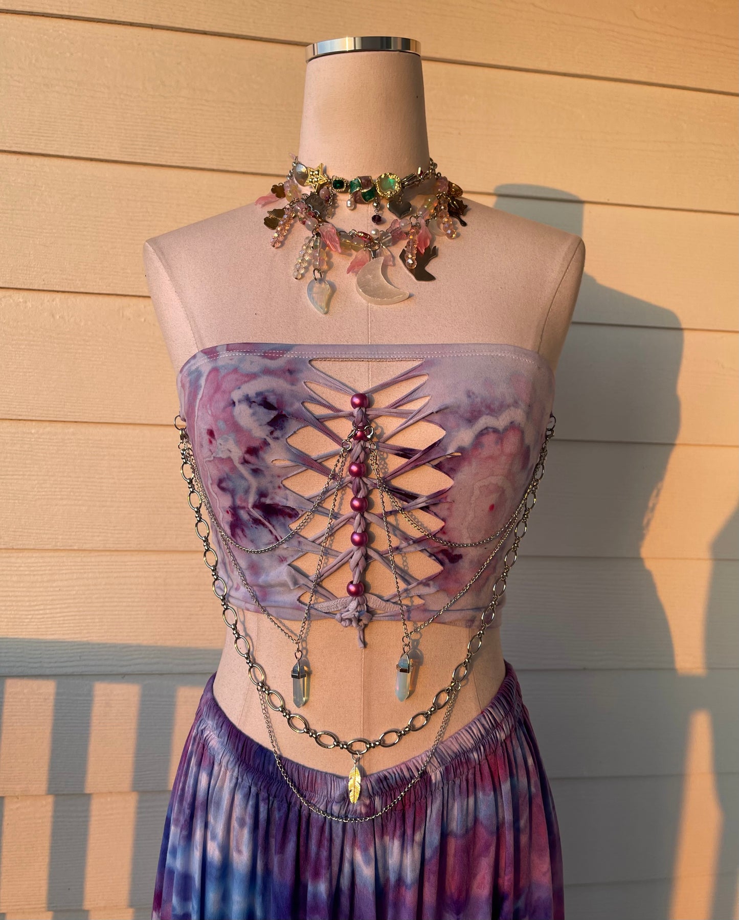 Moonstone Jewelry Tube Top (ᴍᴀᴅᴇ ᴛᴏ ᴏʀᴅᴇʀ)