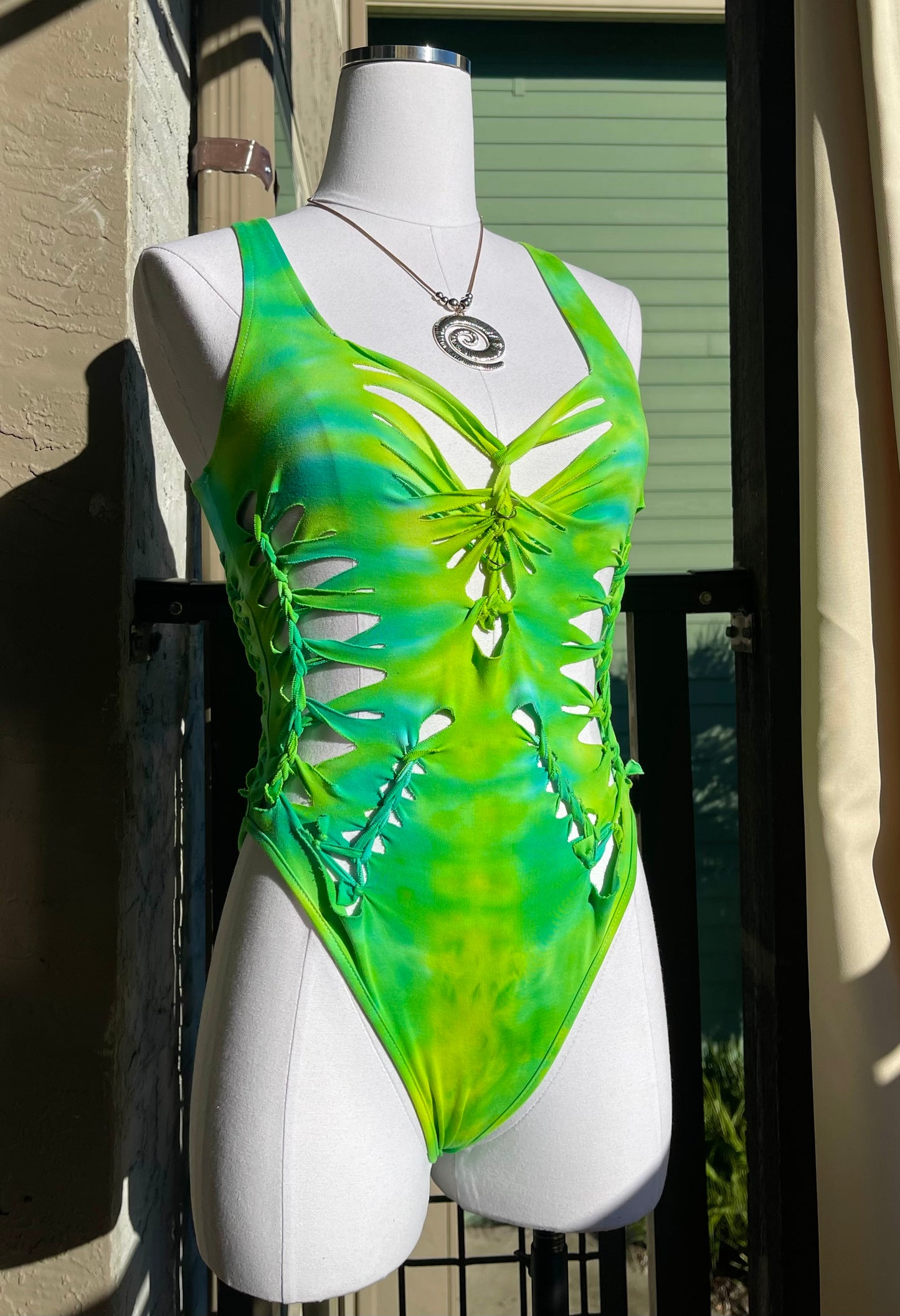 Nereids Glow Tie Dye Bodysuit