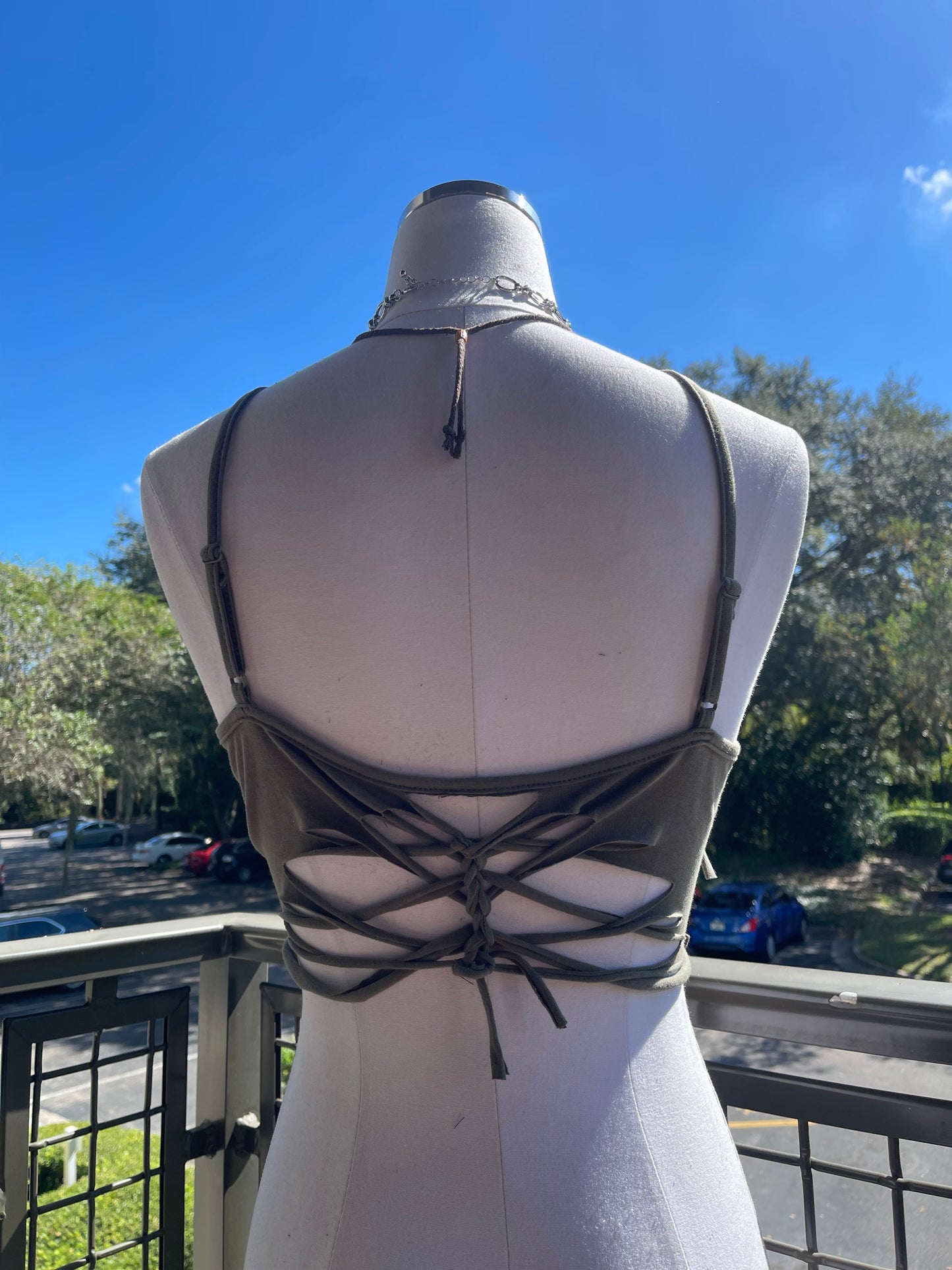 Ocean Moss String Top (ᴍᴀᴅᴇ ᴛᴏ ᴏʀᴅᴇʀ)