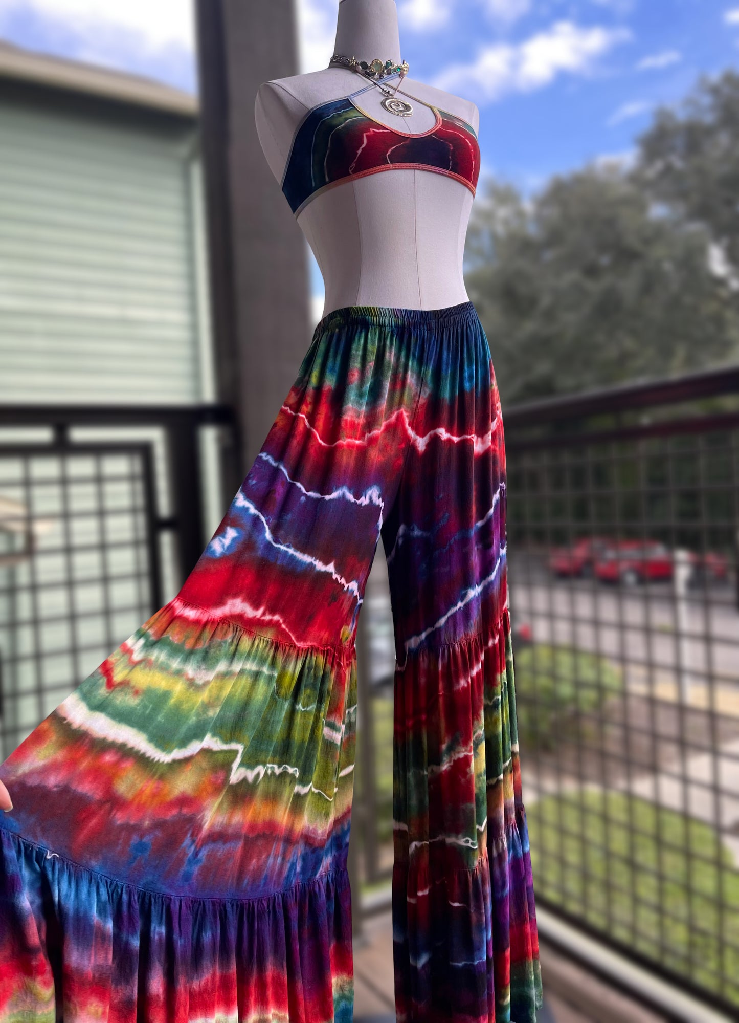 Cosmic Palazzo Pants (ᴍᴀᴅᴇ ᴛᴏ ᴏʀᴅᴇʀ)