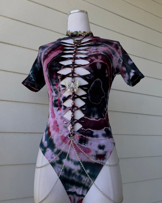 SIZE L Butterfly Bodysuit (SHIPS TODAY)
