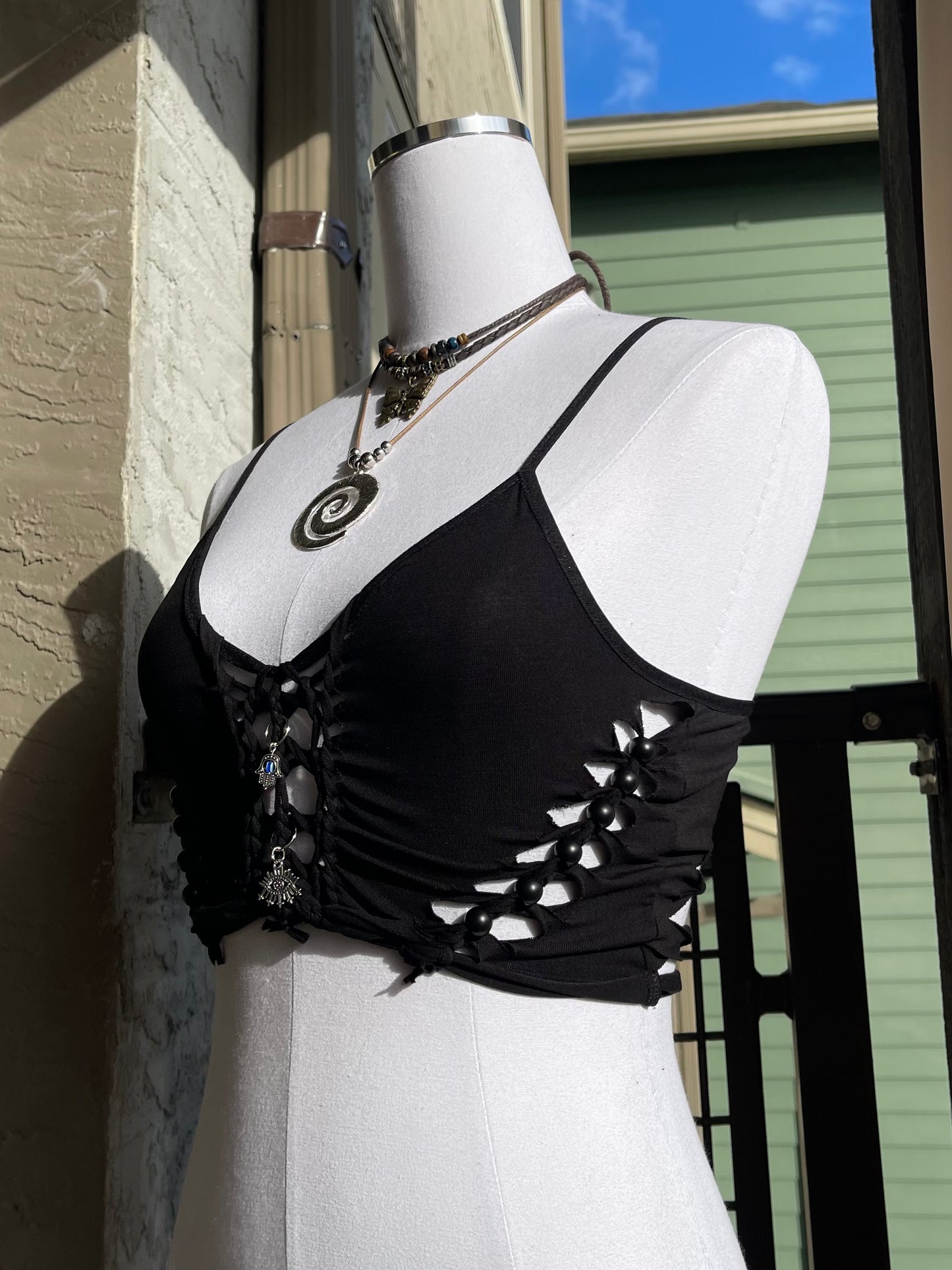 READY TO SHIP Eclipse Eye Siren Top