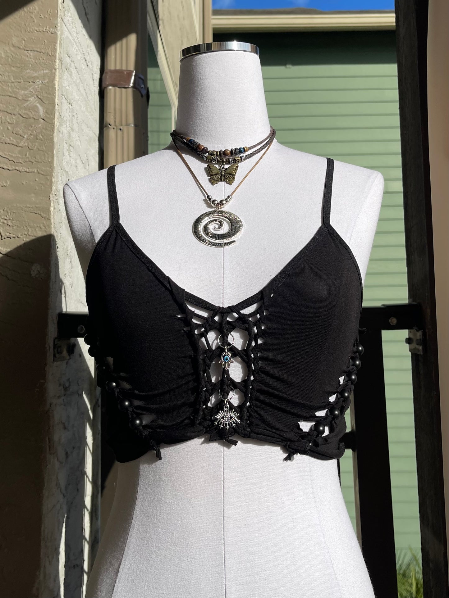 READY TO SHIP Eclipse Eye Siren Top