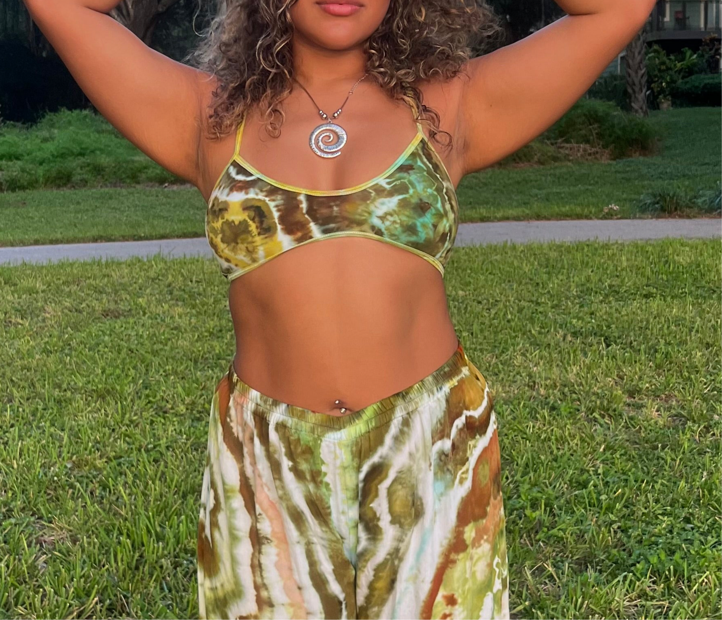 Earth Palazzo Top (ᴍᴀᴅᴇ ᴛᴏ ᴏʀᴅᴇʀ)