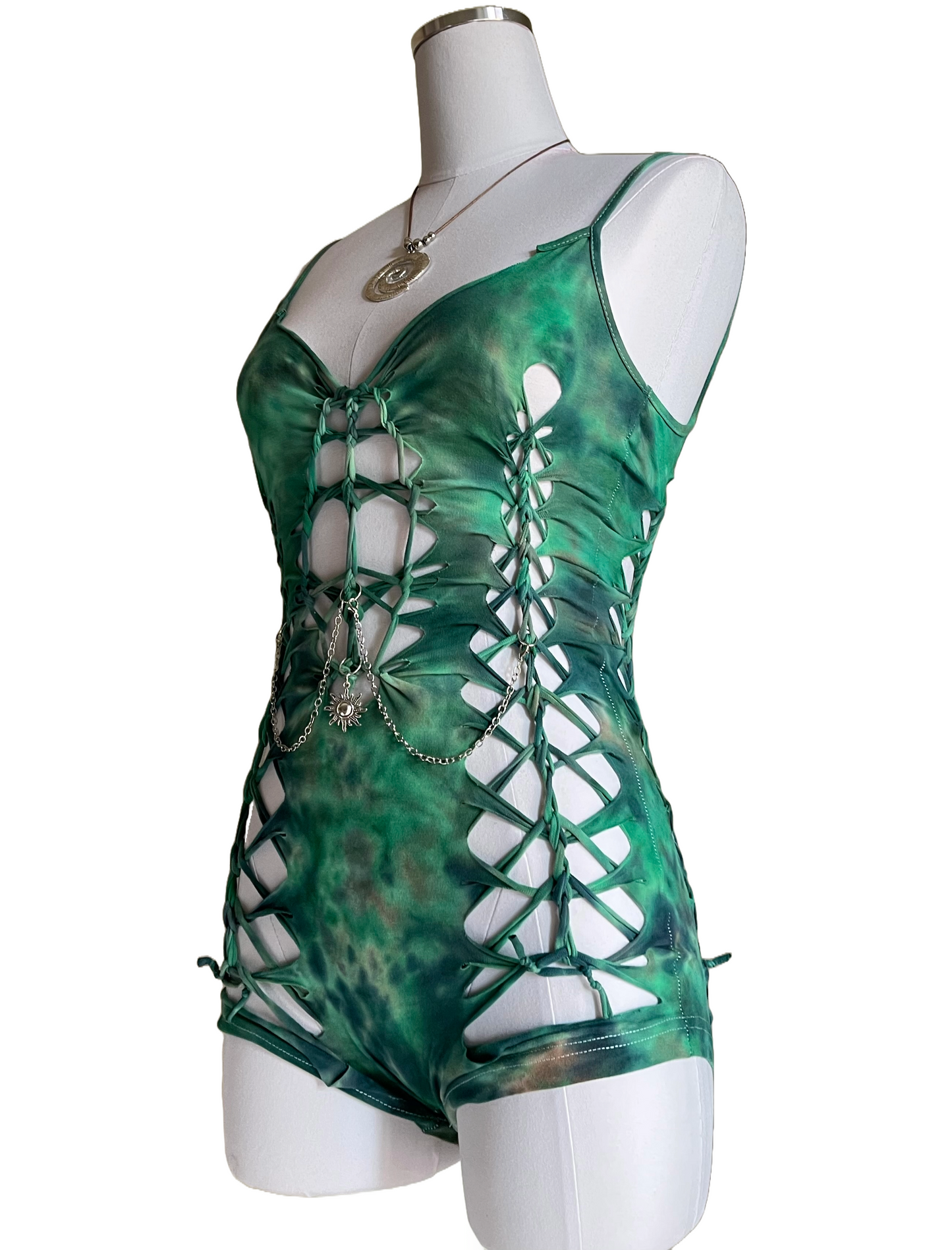 Nebula Sea Tie Dye Romper (ᴍᴀᴅᴇ ᴛᴏ ᴏʀᴅᴇʀ)