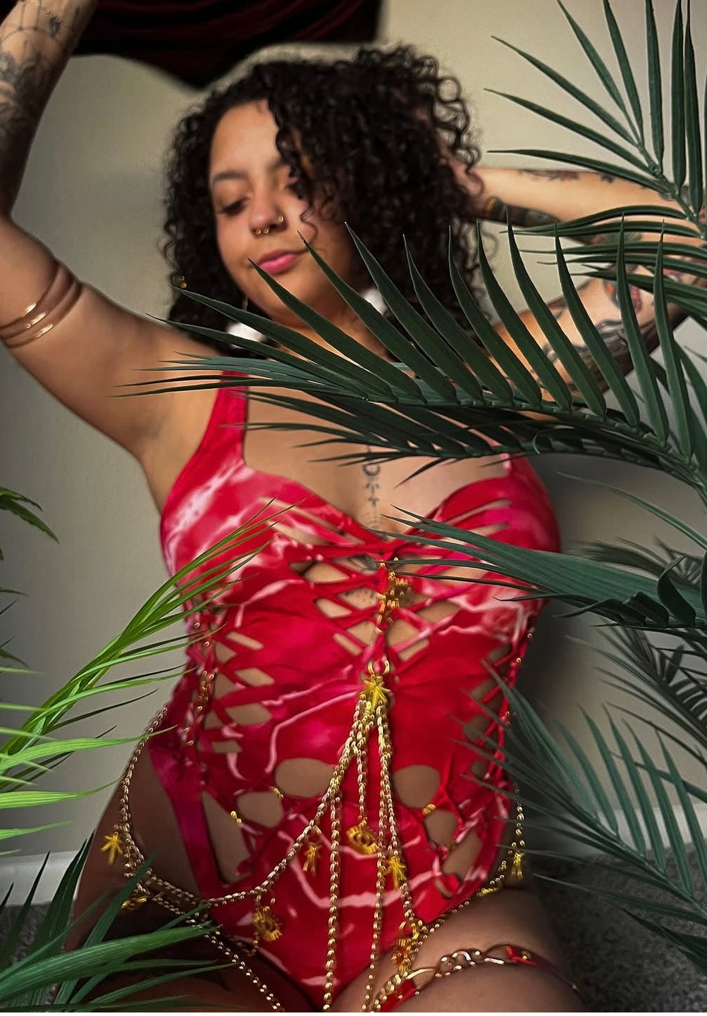 Sativa Fire Bodysuit (ᴍᴀᴅᴇ ᴛᴏ ᴏʀᴅᴇʀ)