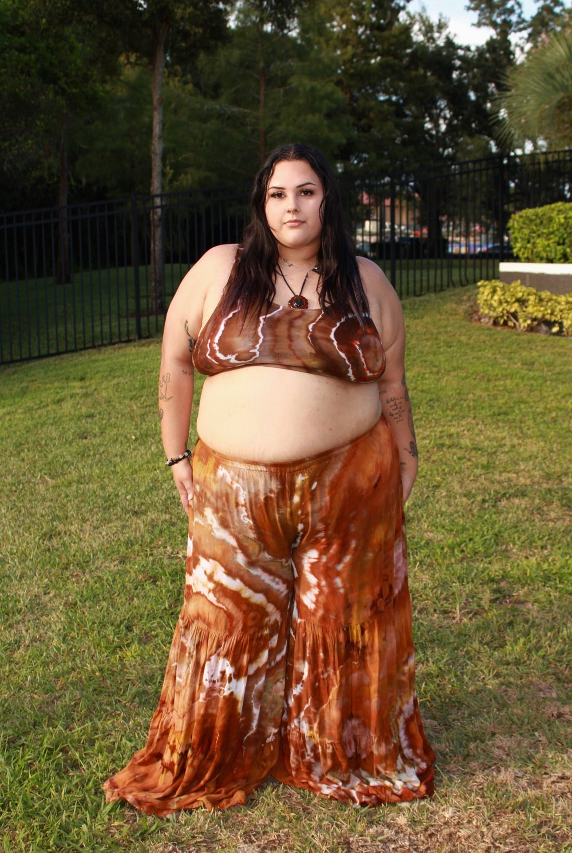 Cave Stone Palazzo Pants (ᴍᴀᴅᴇ ᴛᴏ ᴏʀᴅᴇʀ)