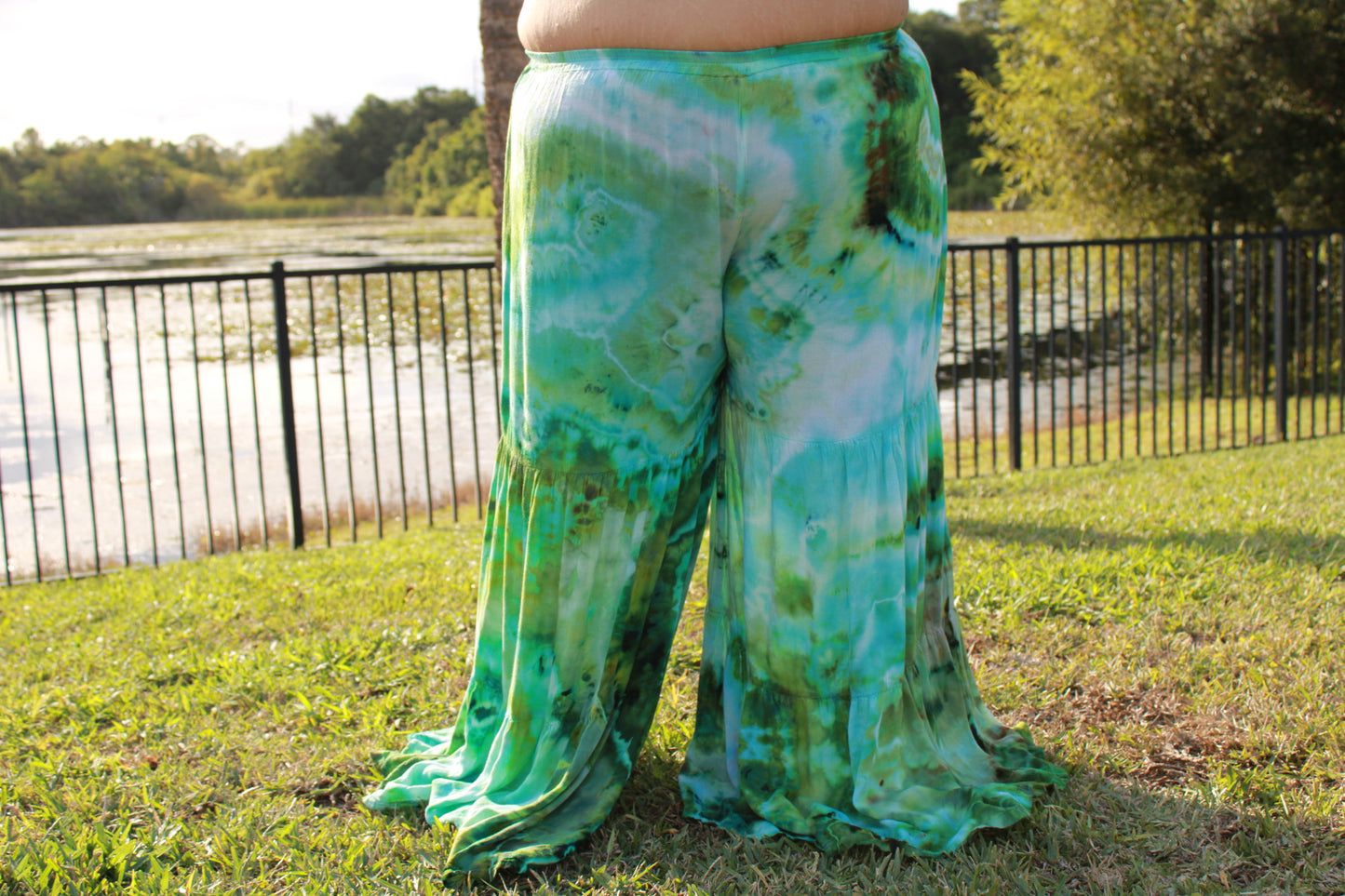 Jurassic Jade Palazzo Pants (ᴍᴀᴅᴇ ᴛᴏ ᴏʀᴅᴇʀ)