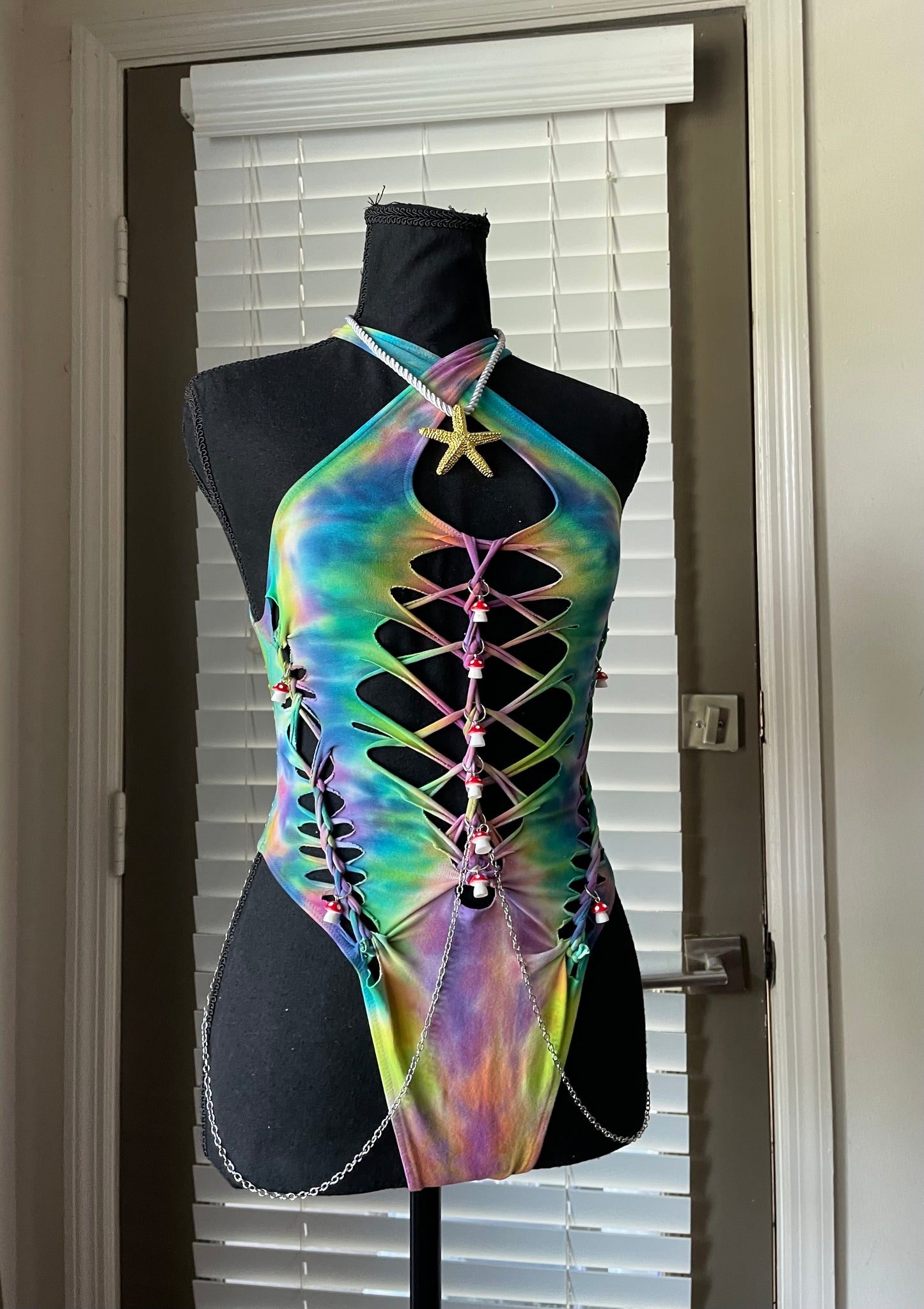 Rainbow Reef Tie Dye Bodysuit