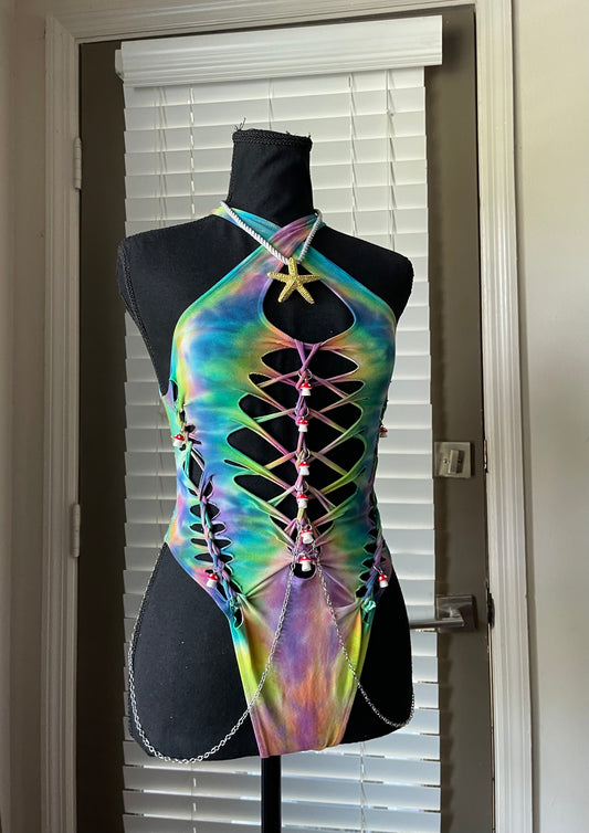 Rainbow Reef Tie Dye Bodysuit