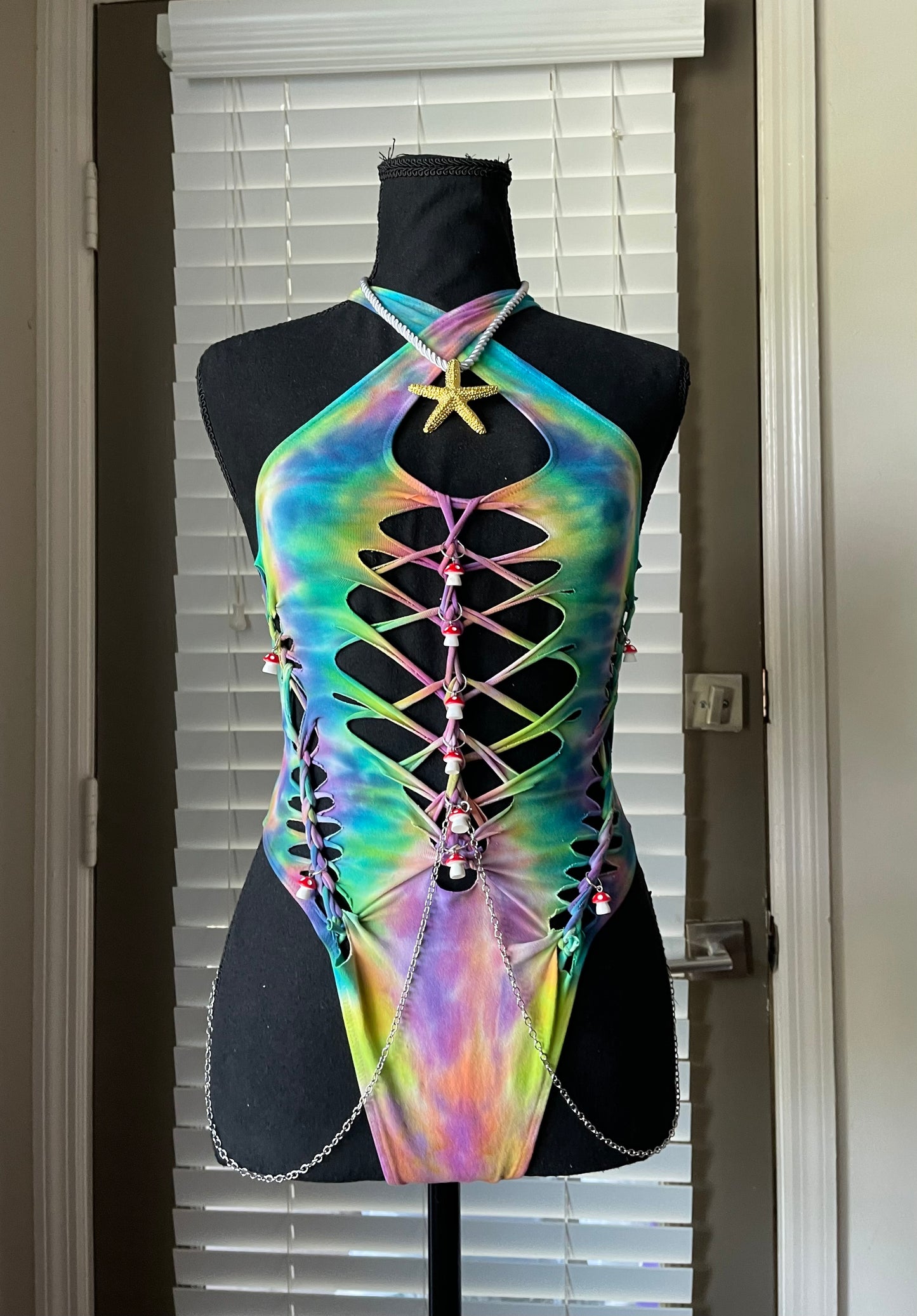 Rainbow Reef Tie Dye Bodysuit