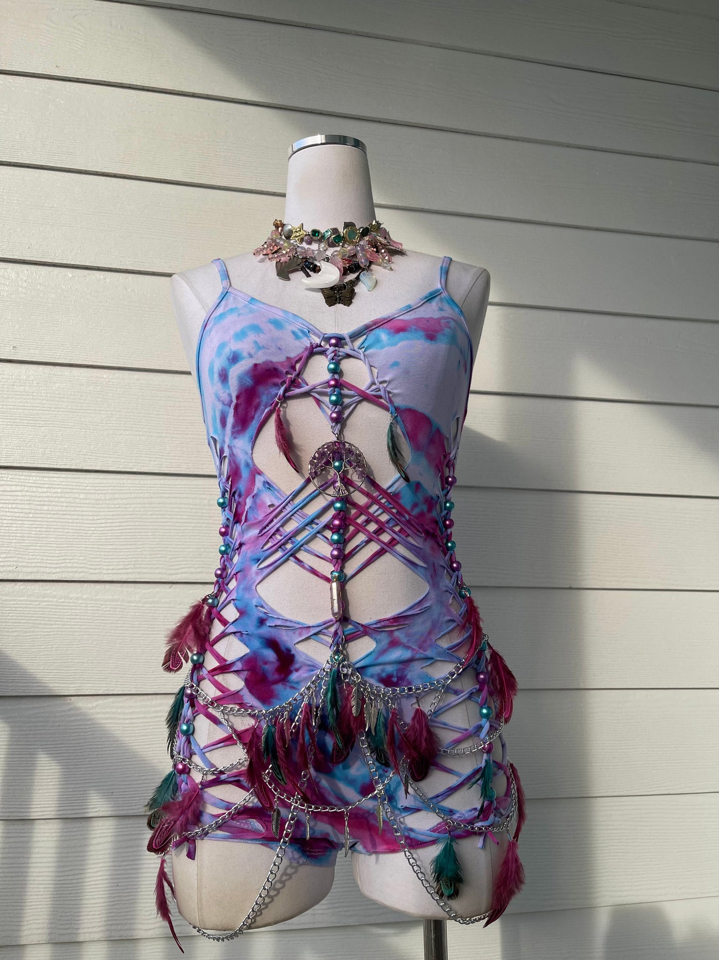 Aurora Dreamcatcher Romper (ᴍᴀᴅᴇ ᴛᴏ ᴏʀᴅᴇʀ)