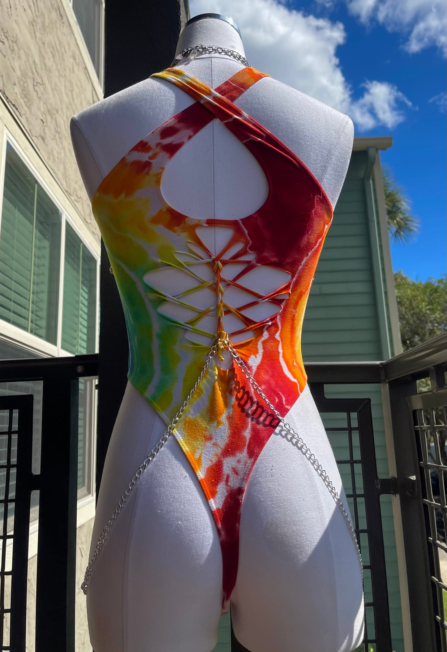 Rainbow Siren Bodysuit (ᴍᴀᴅᴇ ᴛᴏ ᴏʀᴅᴇʀ)