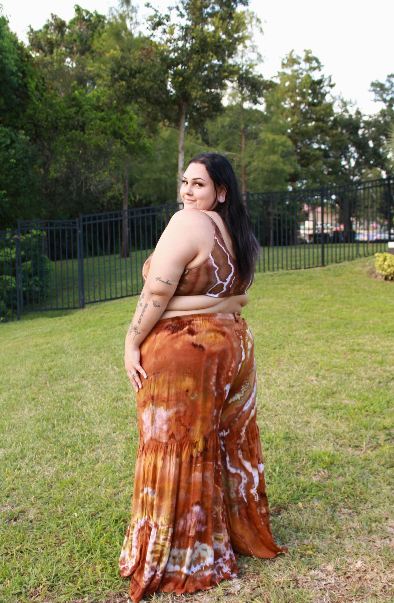 Cave Stone Palazzo Pants (ᴍᴀᴅᴇ ᴛᴏ ᴏʀᴅᴇʀ)