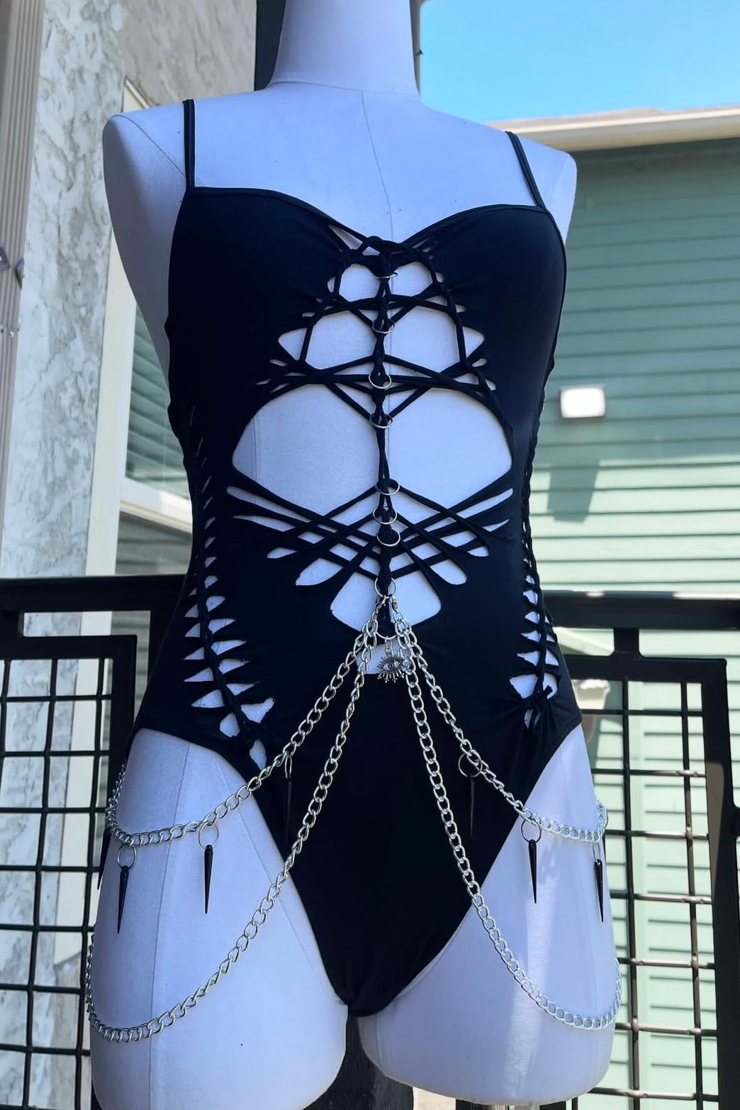 Midnight Ganja Bodysuit (ᴍᴀᴅᴇ ᴛᴏ ᴏʀᴅᴇʀ)