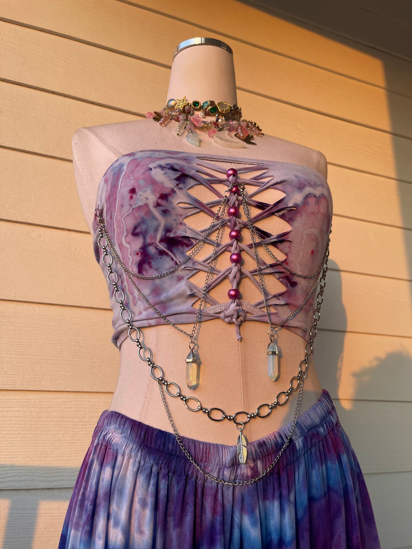 Moonstone Jewelry Tube Top (ᴍᴀᴅᴇ ᴛᴏ ᴏʀᴅᴇʀ)