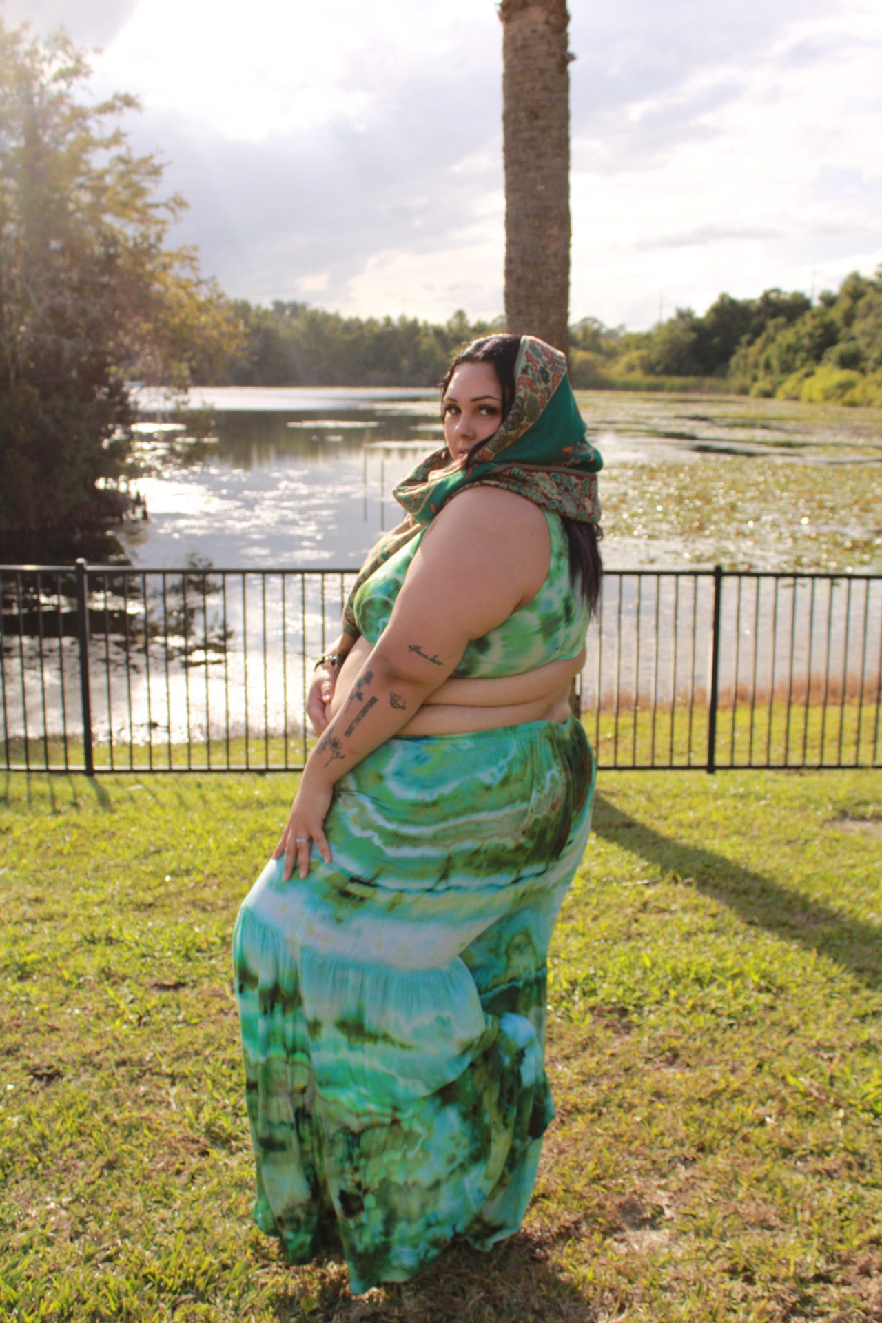 Jurassic Jade Palazzo Pants (ᴍᴀᴅᴇ ᴛᴏ ᴏʀᴅᴇʀ)