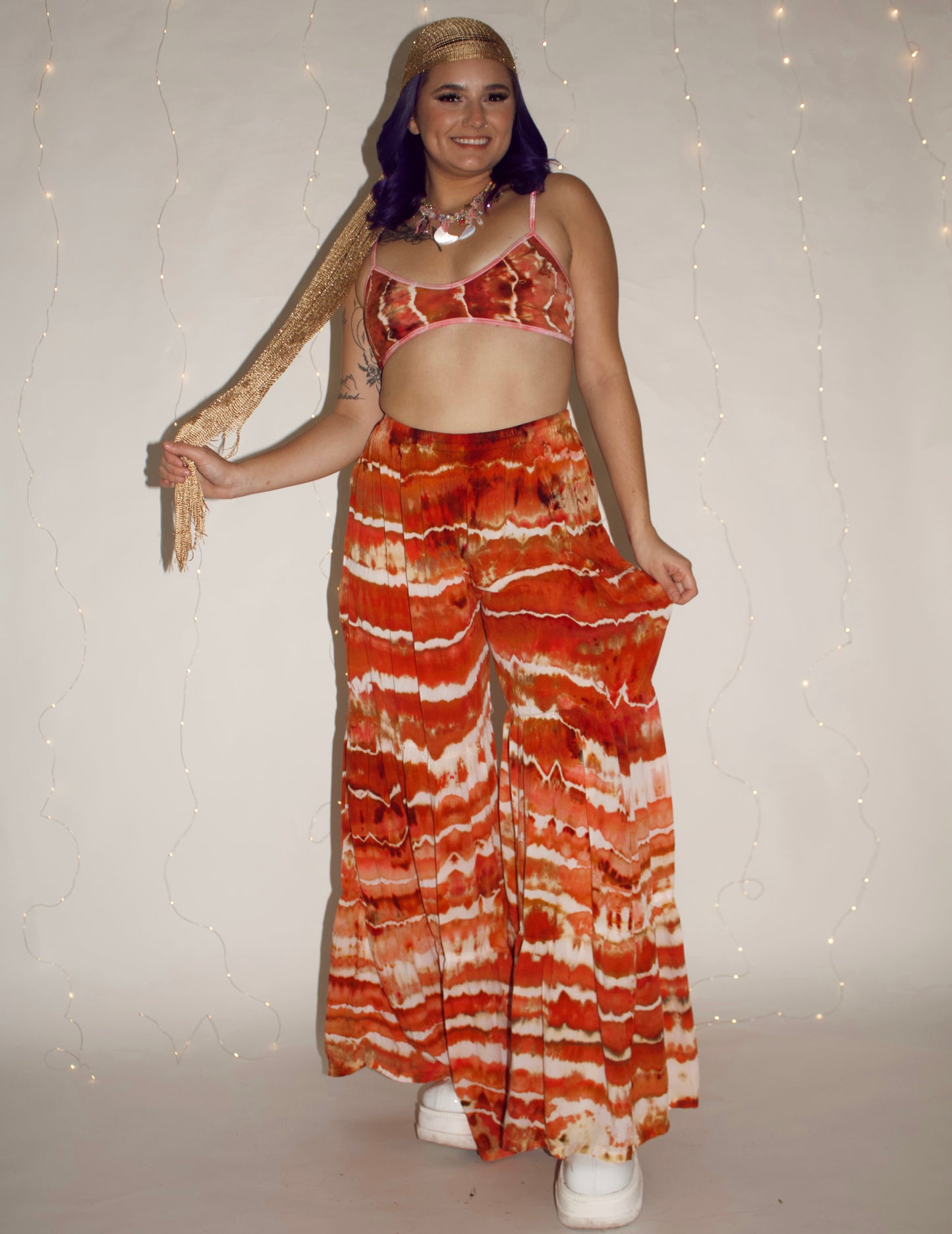 Terracotta Dream Palazzo Pants