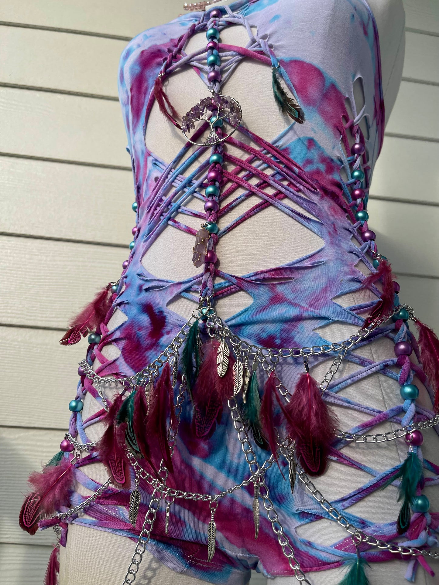 Aurora Dreamcatcher Romper (ᴍᴀᴅᴇ ᴛᴏ ᴏʀᴅᴇʀ)
