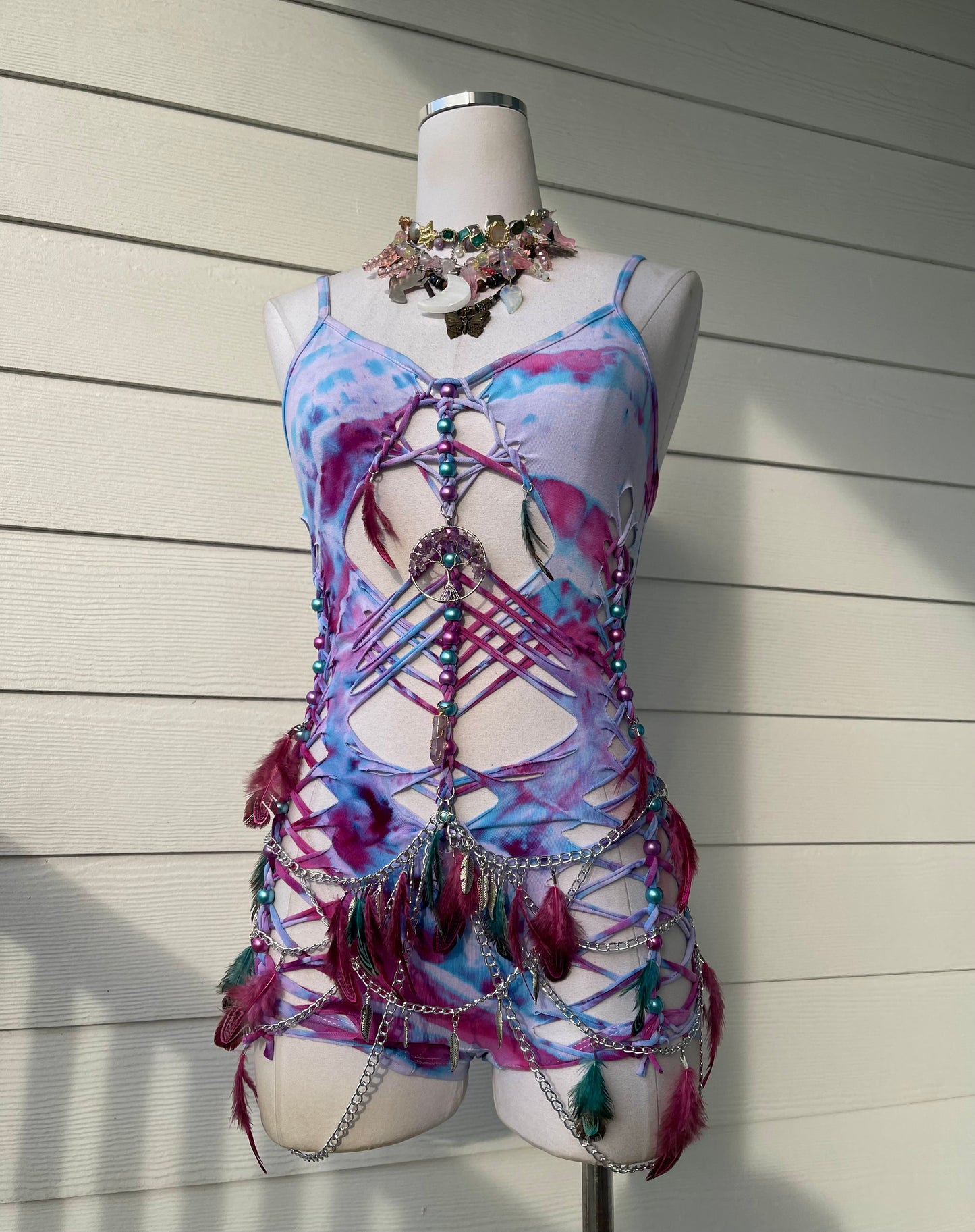 Aurora Dreamcatcher Romper (ᴍᴀᴅᴇ ᴛᴏ ᴏʀᴅᴇʀ)