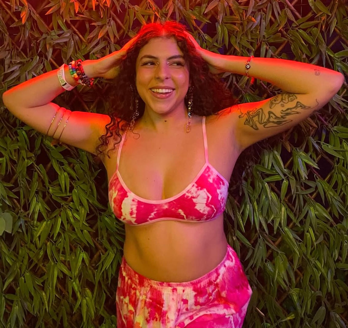 Coral Nymph Palazzo Top (ᴍᴀᴅᴇ ᴛᴏ ᴏʀᴅᴇʀ)