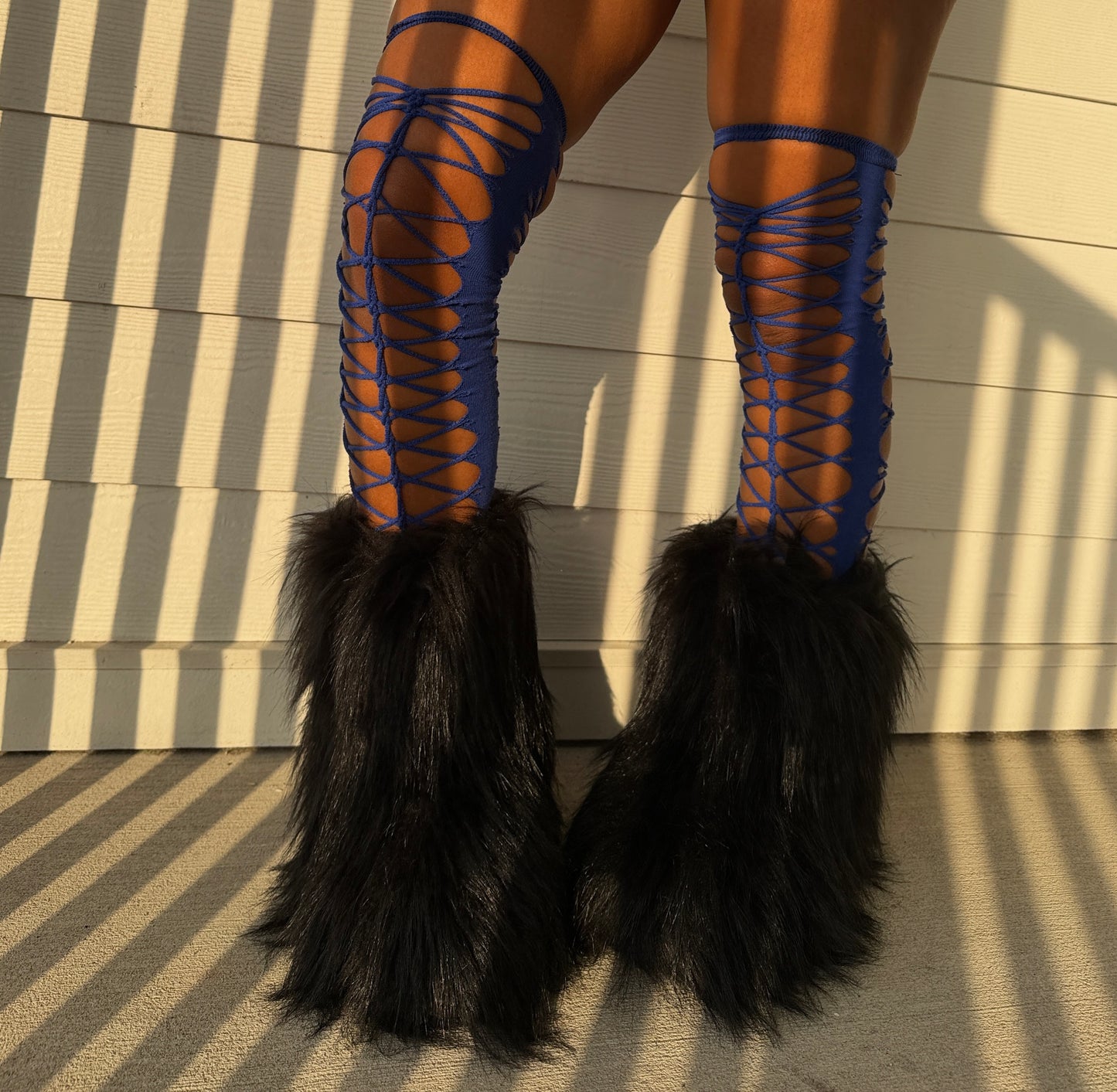 Siren Thigh High Braided socks (ᴍᴀᴅᴇ ᴛᴏ ᴏʀᴅᴇʀ)