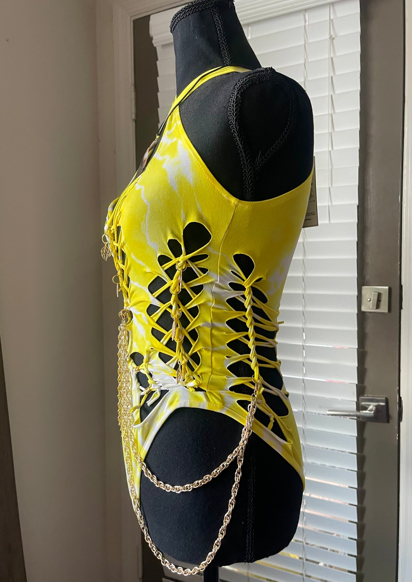 Marina Geode Tie Dye Bodysuit (ᴍᴀᴅᴇ ᴛᴏ ᴏʀᴅᴇʀ)