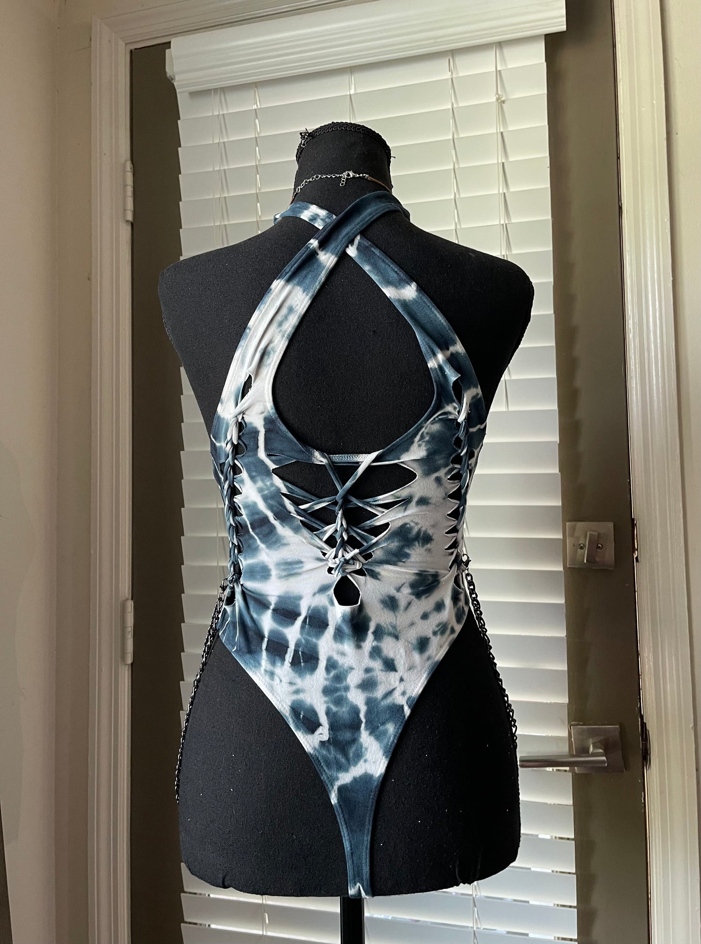 Obsidian Geode Bodysuit